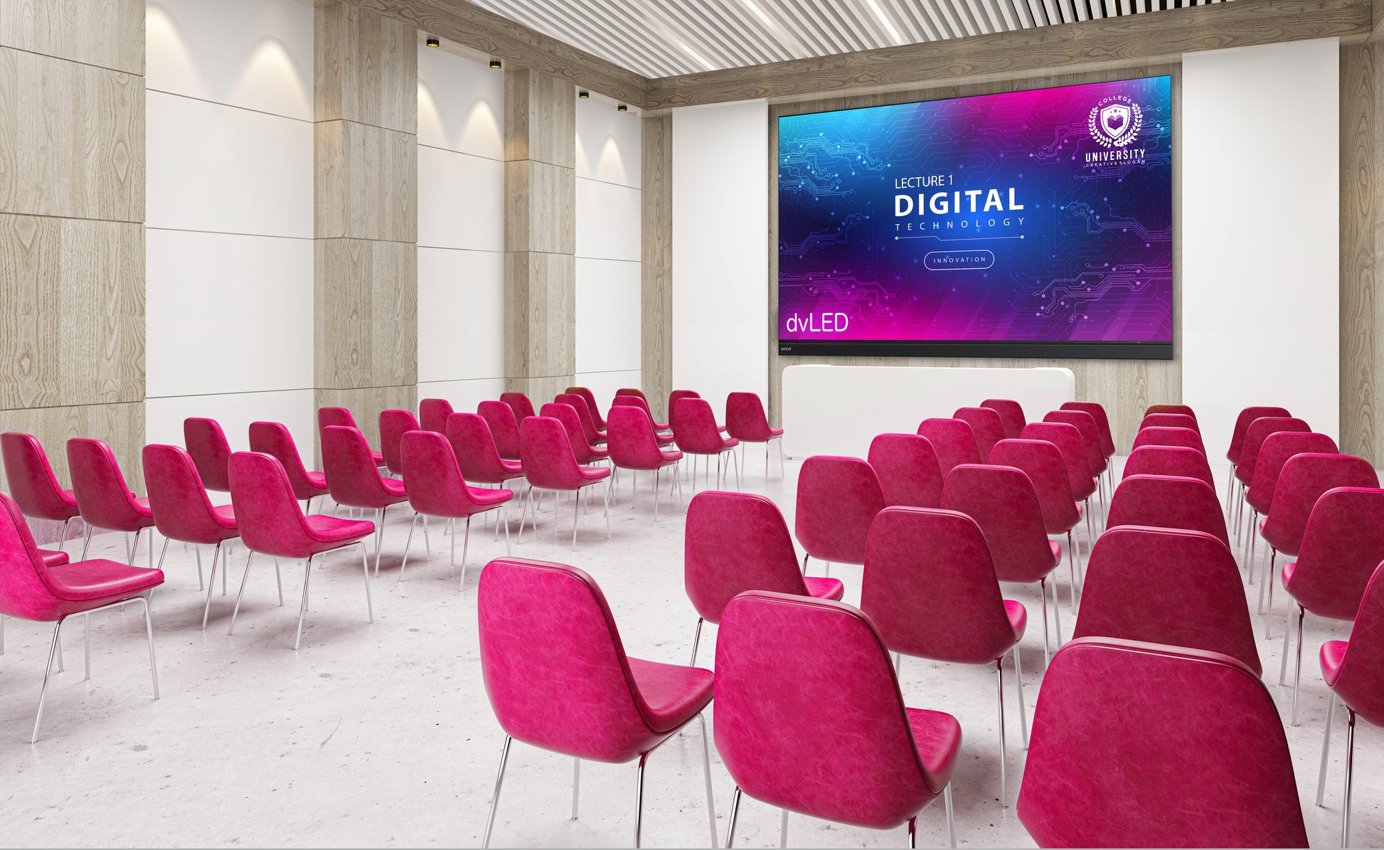 Avocor AVX-1380 – 138" Full HD Signage-Display, 550 cd/m²