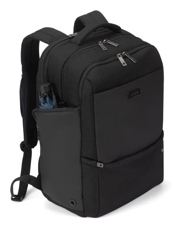 DICOTA Notebook-Tasche bis 17,3" – abschliessbar, mit Schultergurt – Schwarz