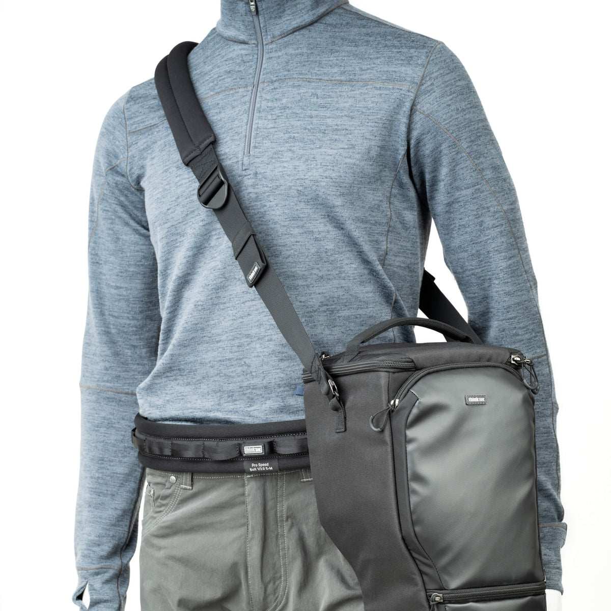 Think Tank Digital Holster 150 V3.0 – Nylon/Polyester/TPU – Schwarz – für DSLR- und Systemkameras