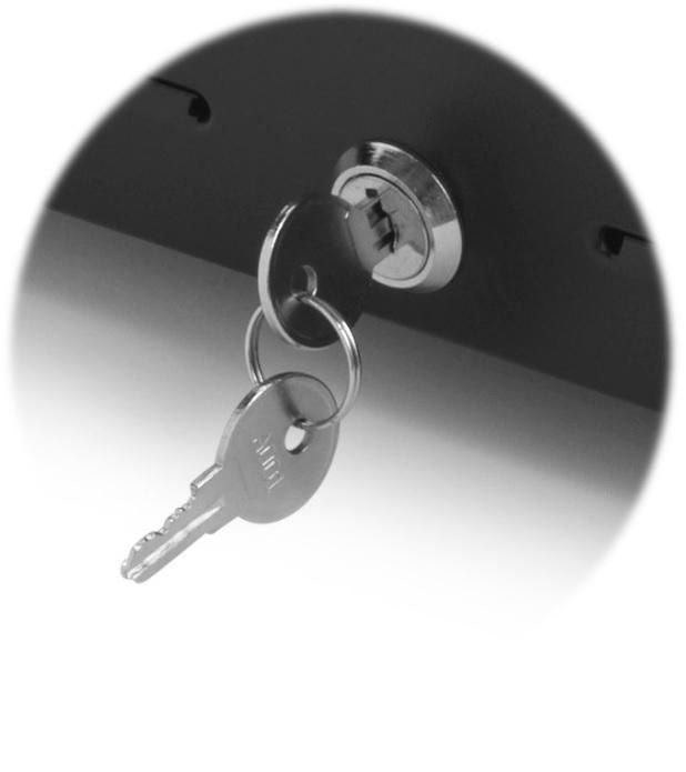 Capture CA-CD410-LOCK – Ersatzschloss für CA-CD410-480, inkl. 2 Schlüssel, 88 × 57 × 24 mm, 40 g
