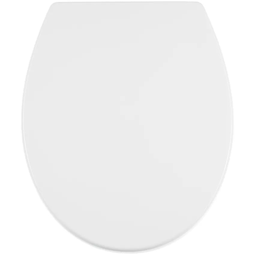Diaqua Salvador – WC-Sitz – Polypropylen, weiss, mit Deckel, verlängert, 36,2 × 43,4 cm
