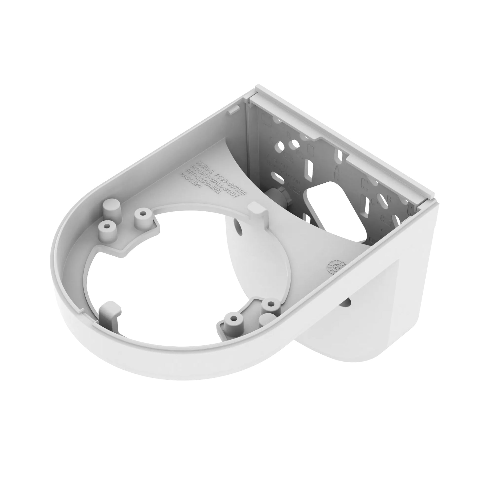 Hanwha Wandhalterung SBP-125WMW1 – Wandmontage, Indoor, Weiss – für QNV-C8011R, C8012, C9011R und andere