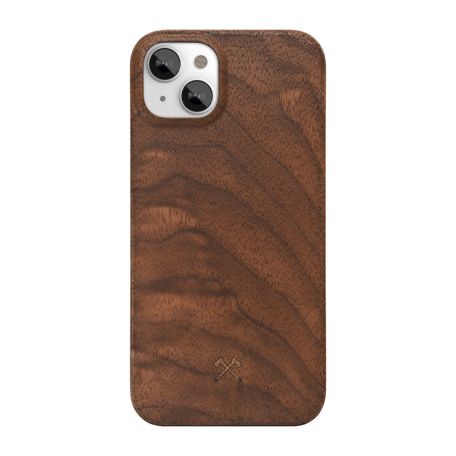 Woodcessories Backcover – für Apple iPhone 14 Plus – Walnuss – Aramidfasern