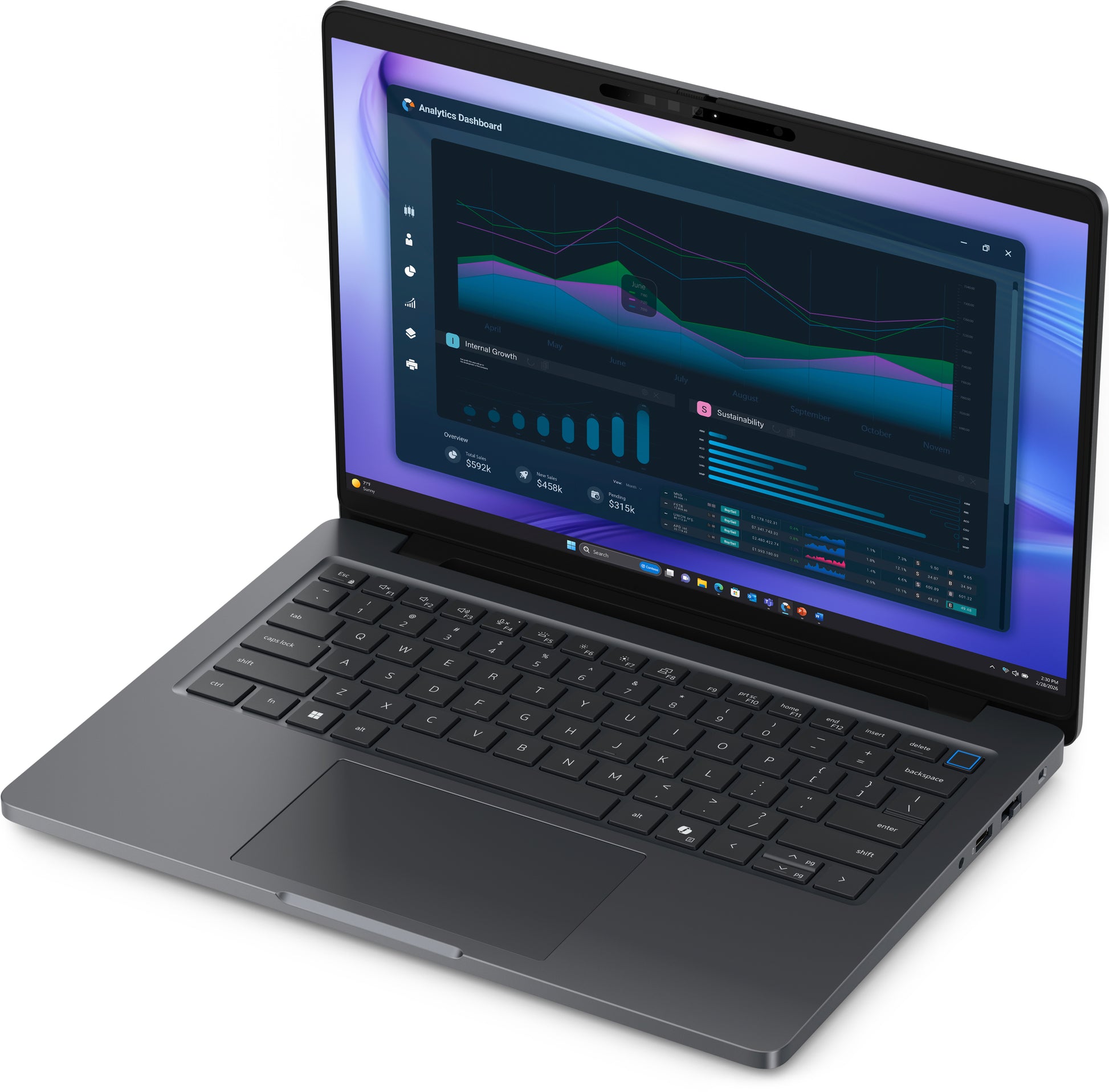 Dell Pro Precision 5 14 – 14" WUXGA, Core Ultra 7 366H, 32 GB, 1 TB SSD, RTX Pro 500, Win 11 Pro, QWERTZ (CH)