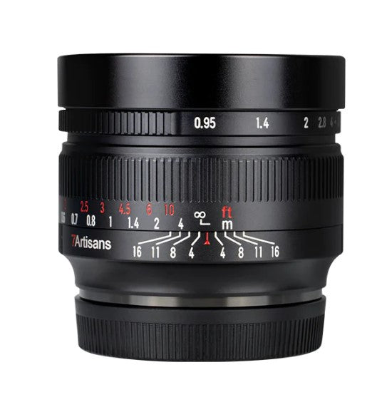 7Artisans A008B-R Objektiv – für Canon RF – 50 mm f/0.95