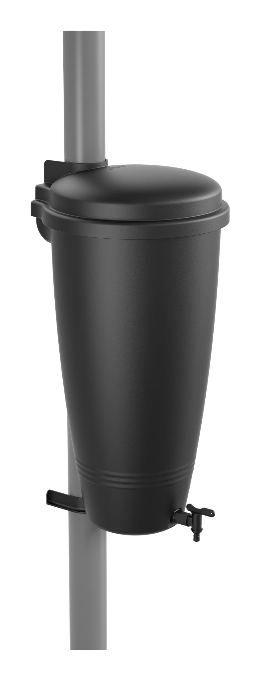elho Green Basics Aufbewahrungsbox 35 l – Recycling-Kunststoff – Schwarz – 330 × 780 × 380 mm