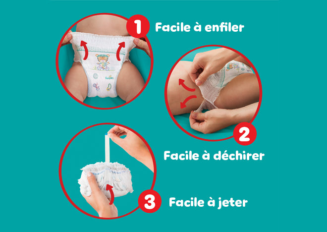 Pampers Hosenwindel Gr. 4 – 9–15 kg – 108 Stk