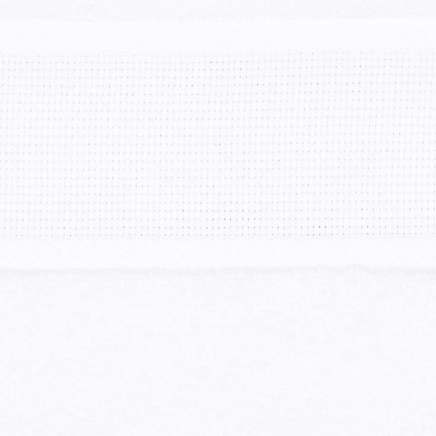 Rico Design Lätzchen – 30 × 34 cm, Weiss, 100% Baumwolle