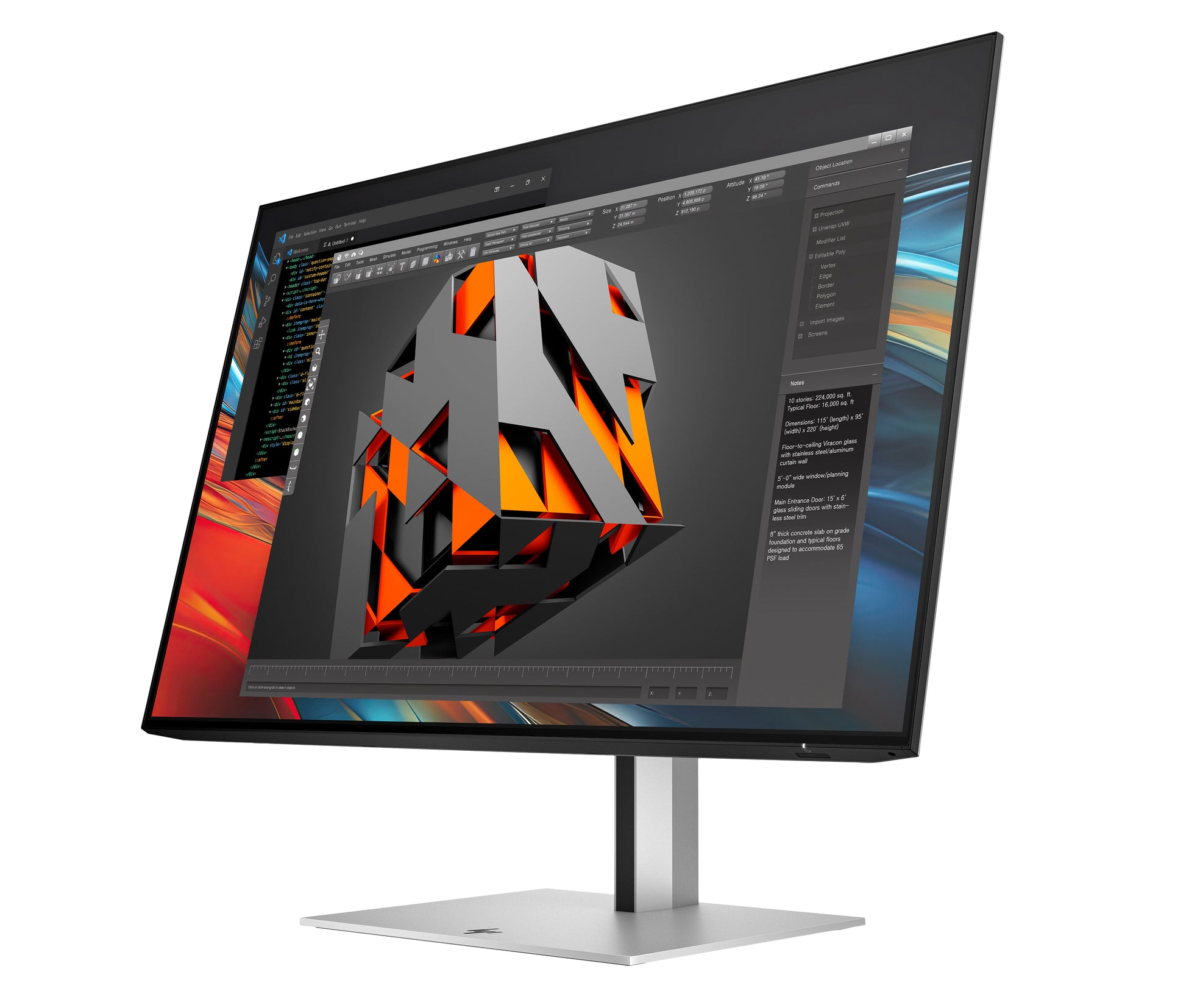 HP Series 7 Pro 724Pn – Monitor, 24", 1920 × 1200 (WUXGA)