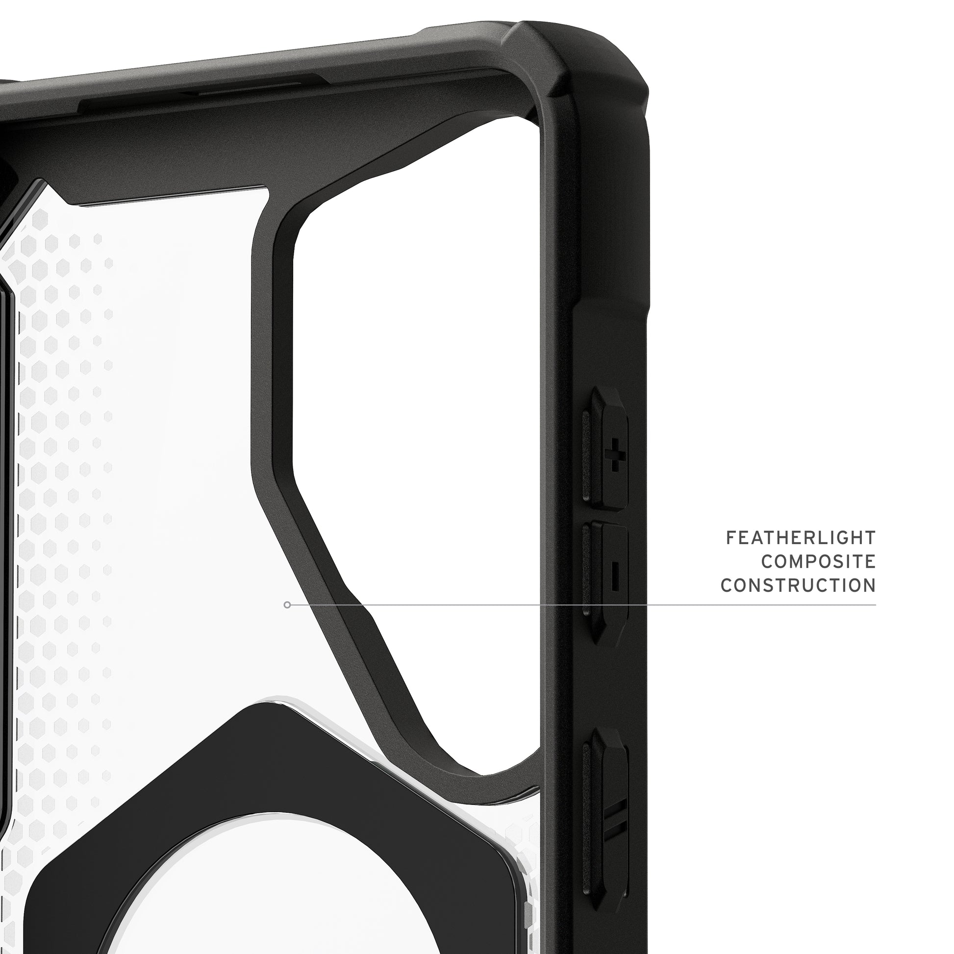 Urban Armor Gear UAG Plasma XTE Backcover – für Samsung Galaxy S26 Ultra, MagSafe, mit Ständer, TPU, schwarz/transparent
