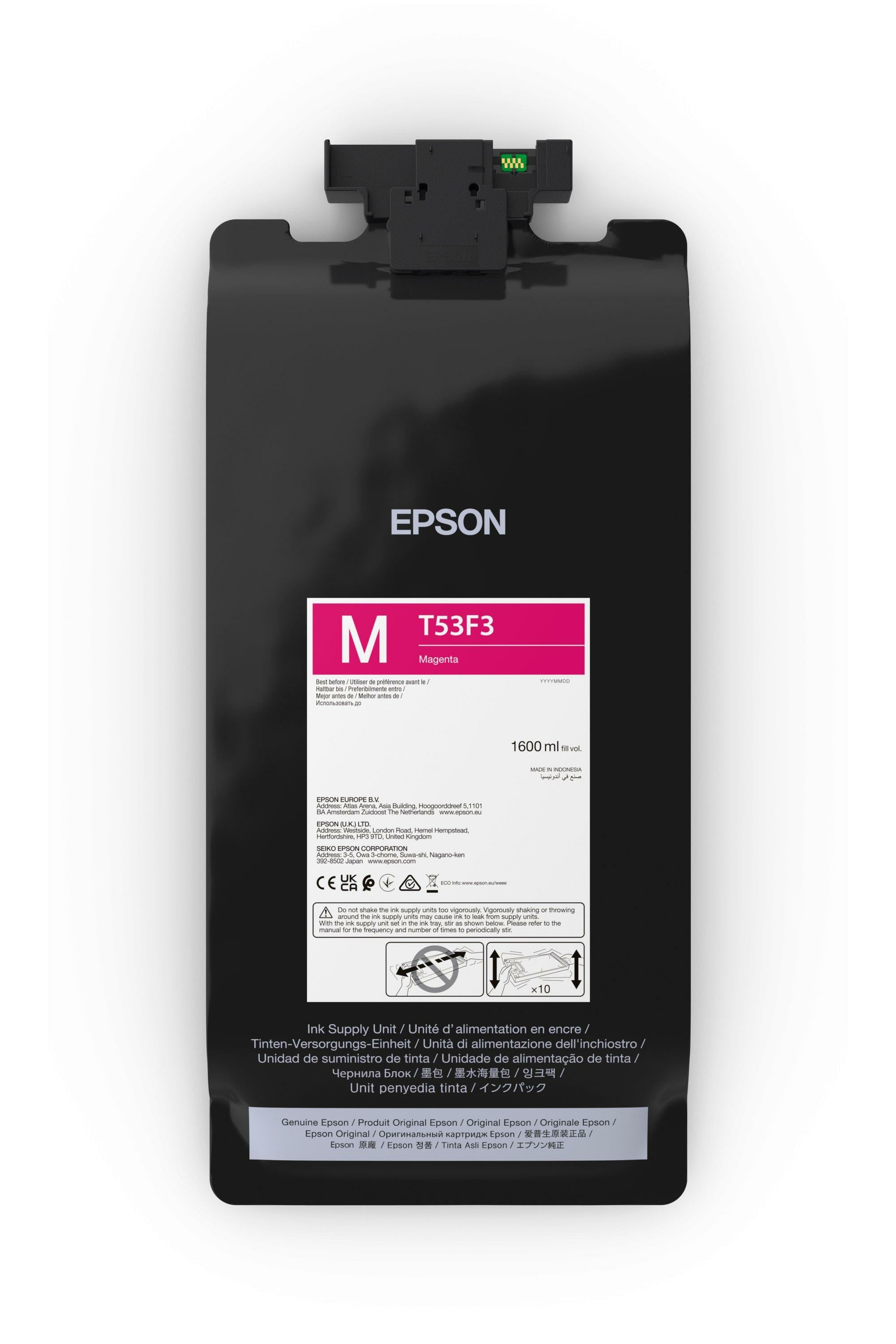 Epson C13T53F30N Magenta Tintenpatrone (Original) – 1'600 ml – für SureColor SC-P8500DL STD
