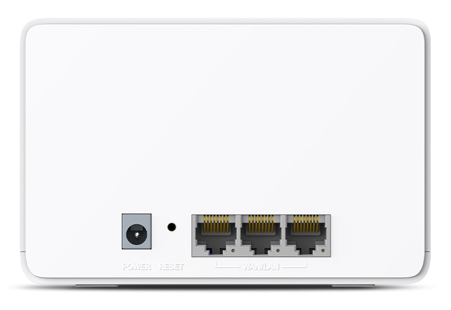 Mercusys Halo H80X (3er-Pack) – WLAN-Router – Wi-Fi 6 Dual-Band (2,4/5 GHz), 3,0 Gbit/s