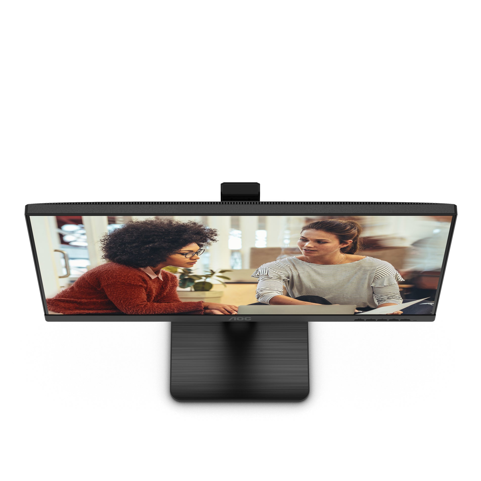 AOC Q27E3UMF – Monitor, 27", 2560 × 1440 (WQHD), VA, 75 Hz, 300 cd/m², VESA 100 × 100, Schwarz