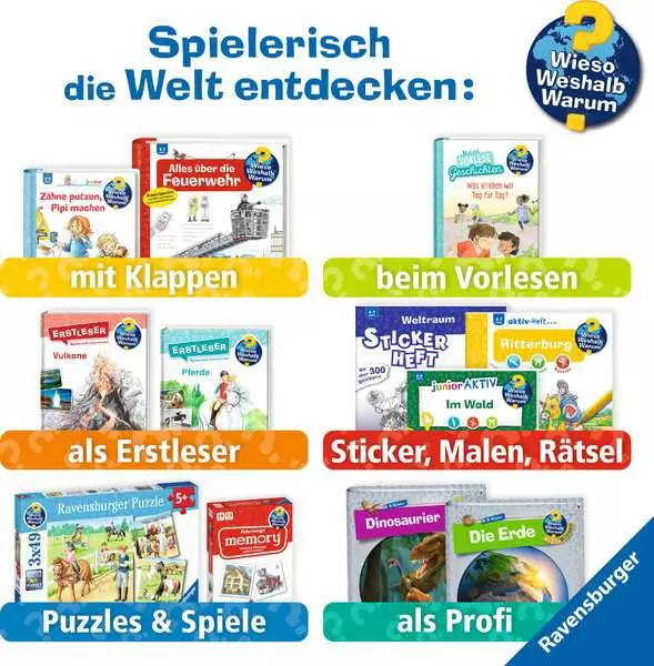Ravensburger Buch – WWW: Ich komme in die Schule, Hardcover, 16 Seiten, Deutsch, 4–7 Jahre