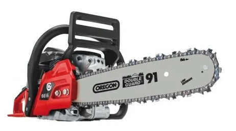 AL-KO 6656 – Kettensäge 450 mm, Benzin, 2400 W, Rot