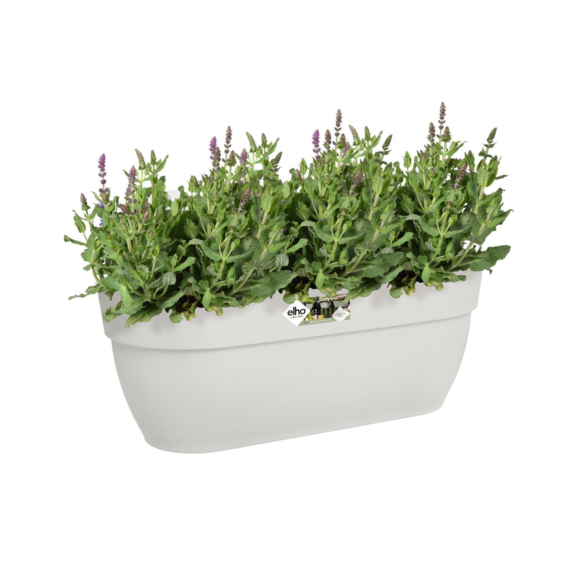 elho Campana Easy Hanger – Hängeblumentopf – 7500 ml – Kunststoff, weiss