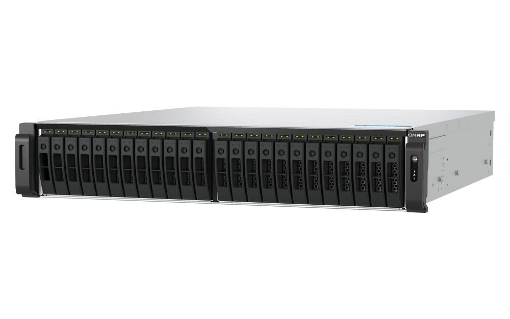 QNAP TS-h3077AFU-R7-64G NAS – 64 GB RAM, 30 Einschübe, 3U