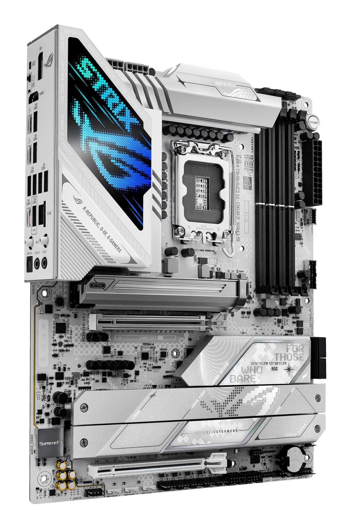 ASUS ROG STRIX Z890-A GAMING WIFI – Mainboard – LGA 1851, Intel Z890, ATX, DDR5