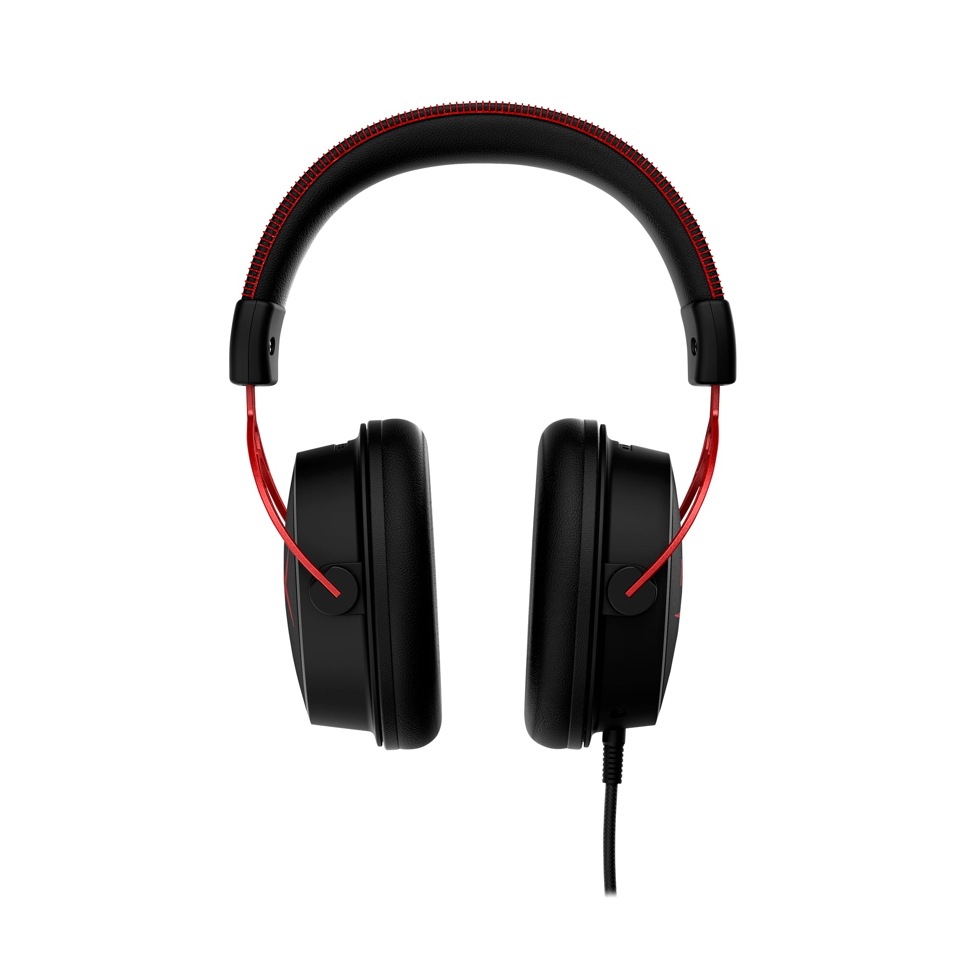 HyperX Cloud Alpha Gaming-Headset – Over-Ear, Stereo, Kabelgebunden, 3,5 mm Klinke, für PC, PS5 und andere, Schwarz/Rot