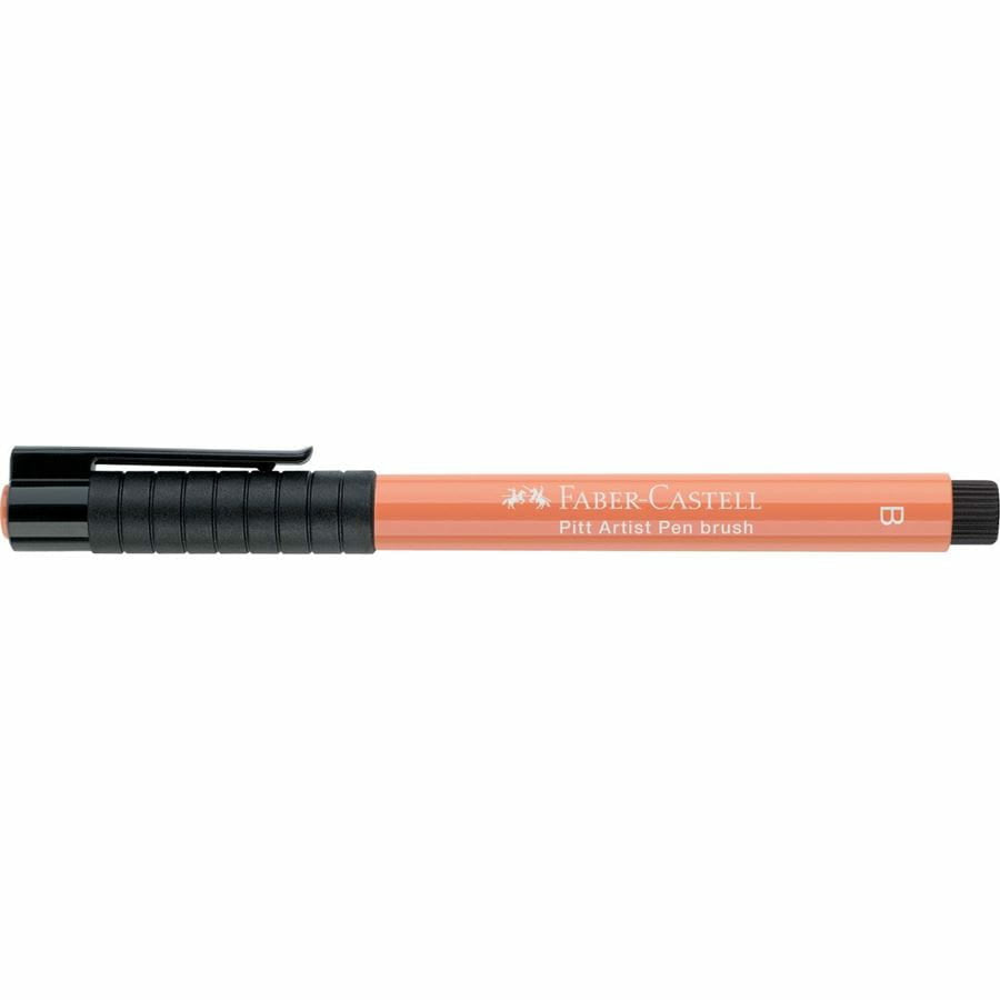 Faber-Castell Pitt Artist Pen Brush – Pinselspitze, 2,5 mm, pigmentiert, wasserfest, zimtbraun