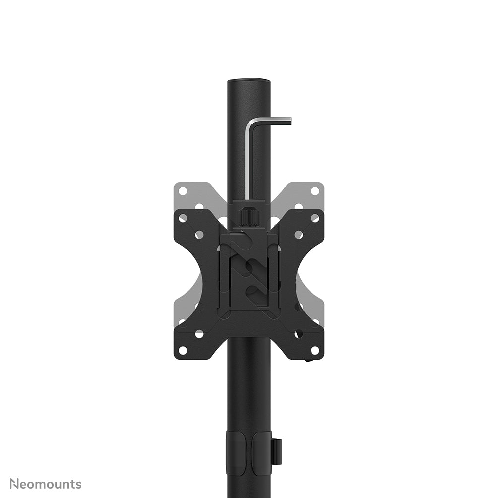 Neomounts DS45-600BL2V – Monitor-Tischständer – freistehend – 2 Monitore – 10–32" – VESA 75×75/100×100 mm – bi