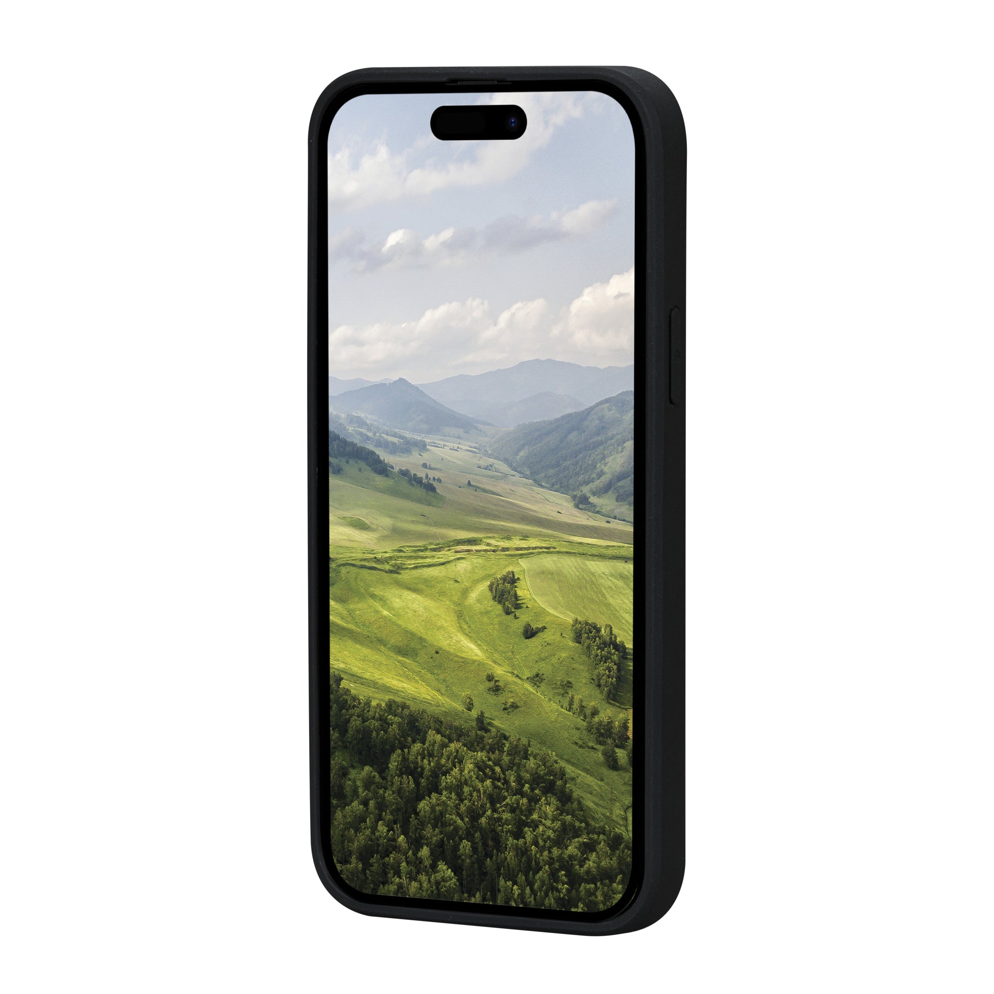 dbramante1928 Backcover – für Apple iPhone 15 Plus – schwarz – Recycling-Kunststoff