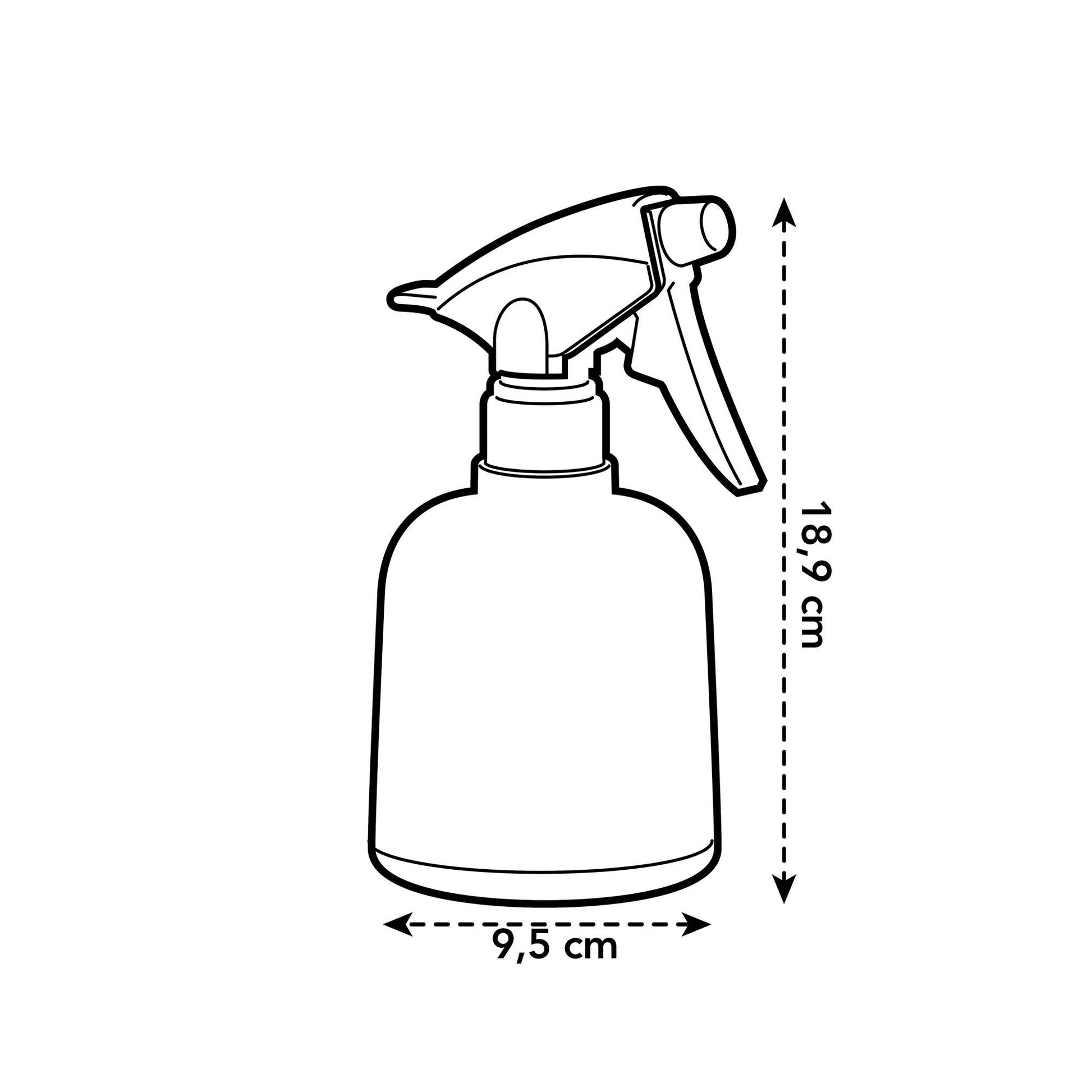 elho Sprühflasche – 0,6 l – Weiss – Recycling-Kunststoff