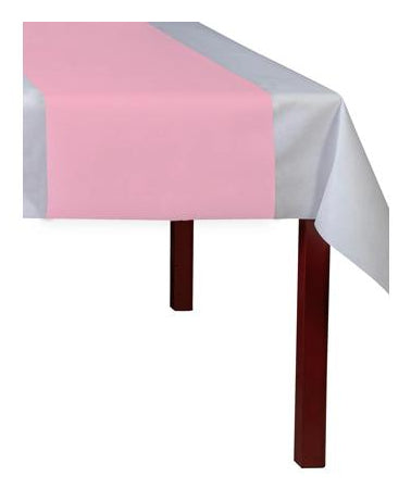 Pronappe Tischläufer auf Rolle – 40 cm×4,8 m, Polypropylen, Rosa