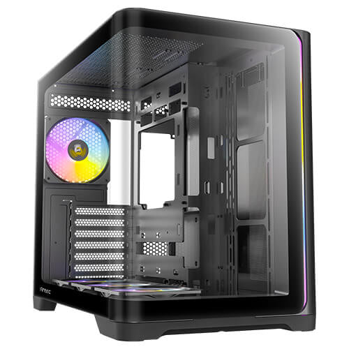 Antec Constellation C5 Curve – PC-Gehäuse Midi-Tower – 4×120 mm Lüfter, USB-C 3,2 Gen2, 360 mm Radiator