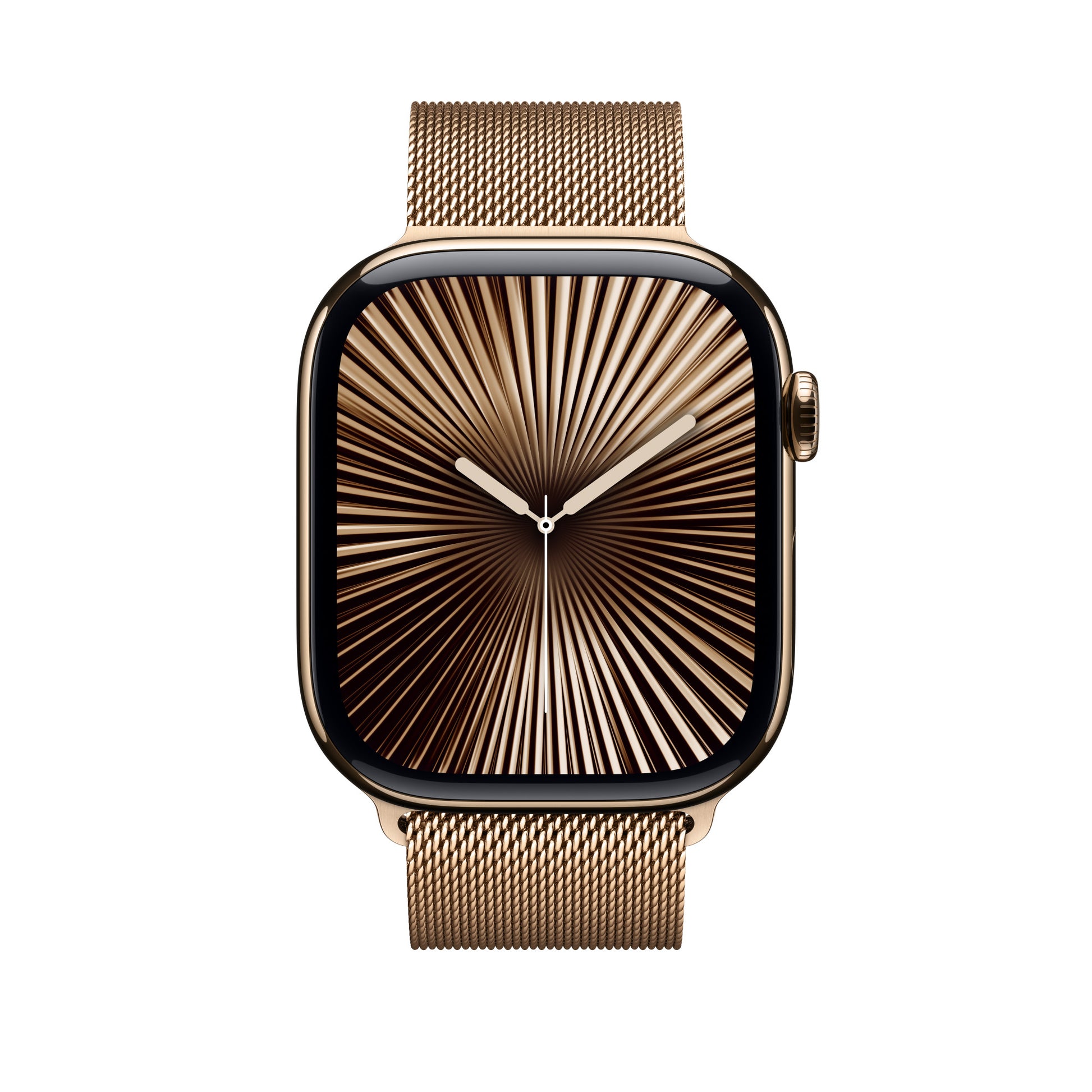 Apple Milanese Loop – Edelstahl, Gold, M/L, für Apple Watch