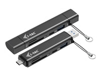 i-tec Multiport-Adapter – USB-C/USB-A, SD/microSD