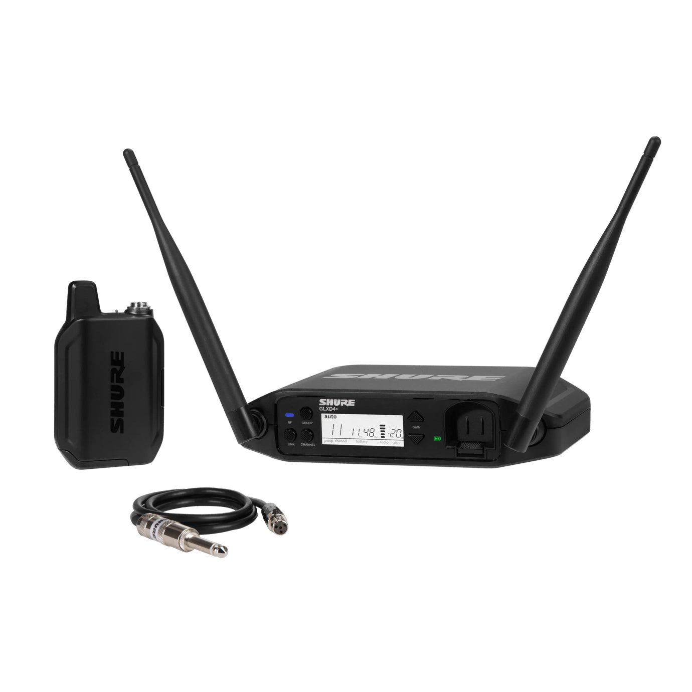 Shure GLXD14+E-Z4 Lavaliermikrofon – XLR, Kabellos, 50–20'000 Hz
