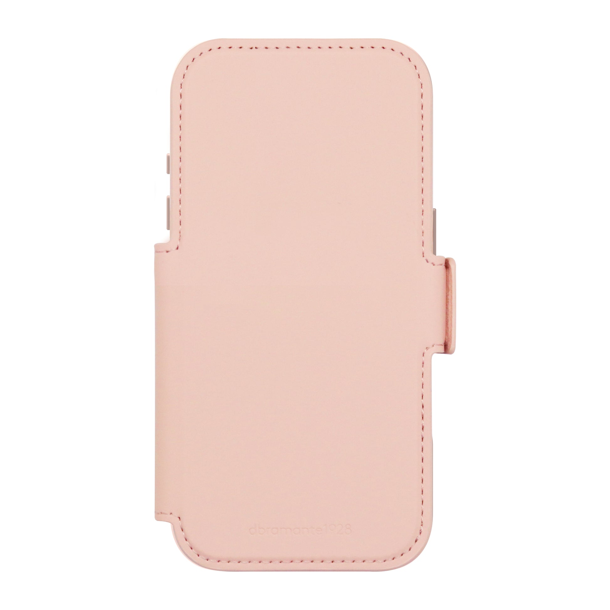 dbramante1928 Lynge MS ICON Wallethülle – für Apple iPhone 17 Pro, 3 Kartenfächer, Kunststoff, Pink Sand