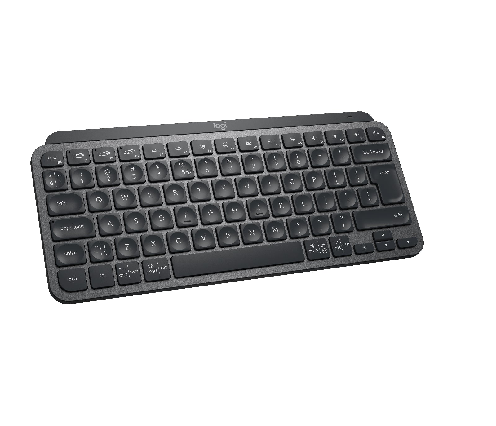 Logitech MX Keys Mini – Mini Tastatur – Bluetooth & 2,4 GHz – QWERTY (US-INT) – für Logi Bolt USB-Empfänger