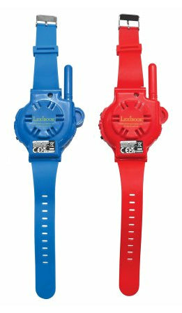 Lexibook Paw Patrol DMWTW1PA – Kinderuhr mit Walkie-Talkie, Reichweite bis 200 m, USB-C, Blau/Rot