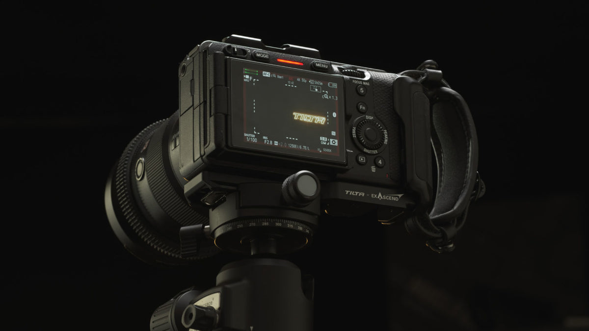 Tilta TA-SSH-CFA-M2 Griff – CFexpress Typ A zu M.2 – für Sony A1, A7S III, A7 IV und andere – Schwarz