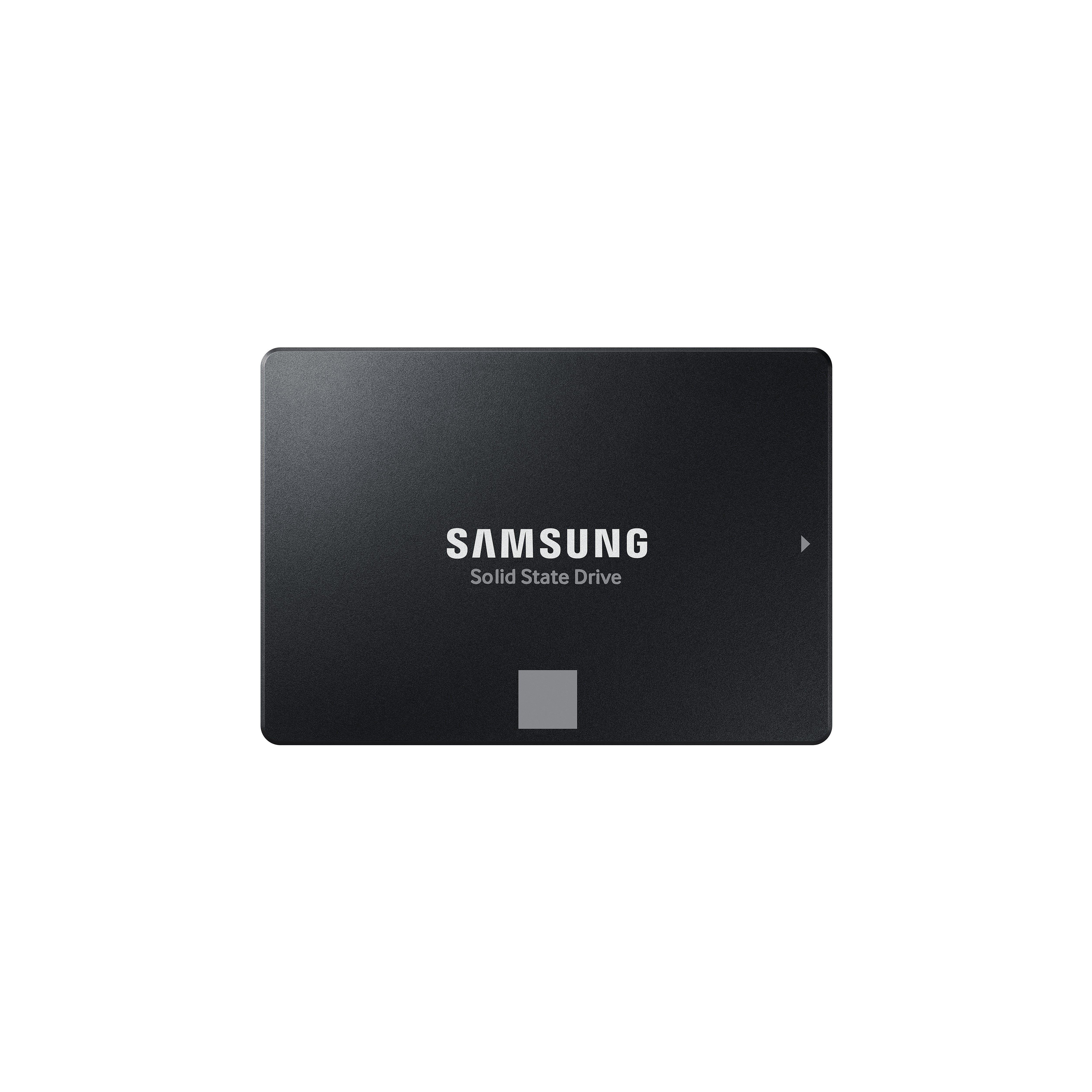 Samsung 870 EVO – 2 TB, 2,5" SATA SSD – Lesen 560 MB/s, Schreiben 530 MB/s