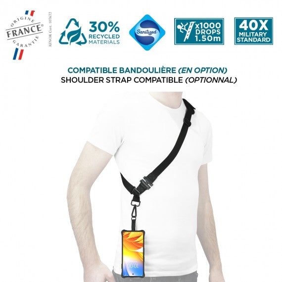 Mobilis Schutzgehäuse – PROTECH – Softbag – für Zebra EM45 – inkl. Handschlaufe