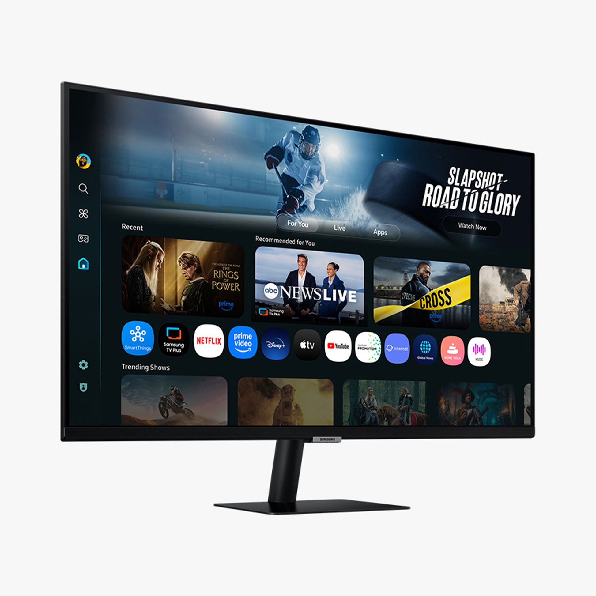 Samsung M7 M70F – Monitor, 32" 3840 × 2160 (UHD 4K), LCD, Schwarz