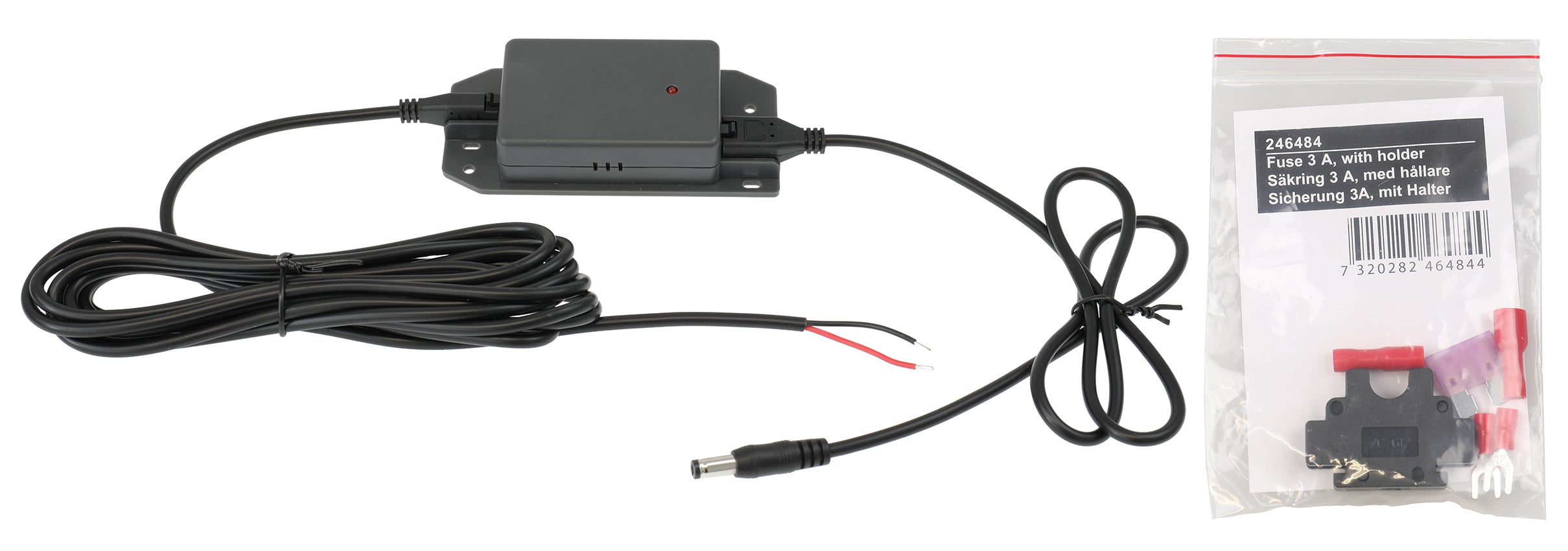 Brodit 941024 Ladekabel 12,6 V, 3 A, 0,7 m – für Pepperl+Fuchs Tab-IND 10, Zebra ET56 8,4 und andere