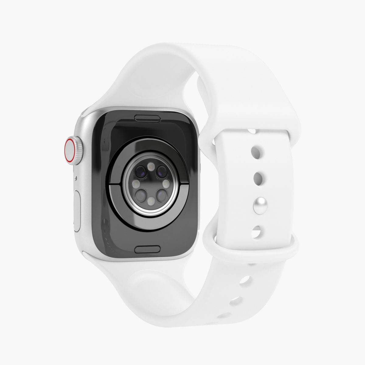 Vonmählen Silicon Loop 1 – Sportarmband, Weiss, für Apple Watch 38 mm, 40 mm, 41 mm