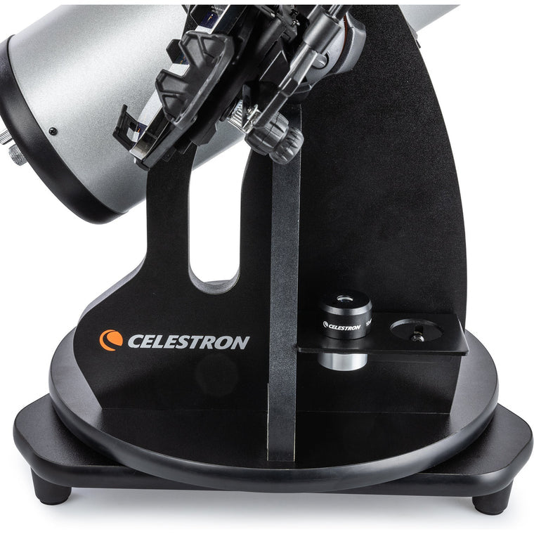 Celestron SSE 114mm Tabletop Dobson – Spiegelteleskop, 114 mm Öffnung, 450 mm Brennweite, f/4, Schwarz/Silber