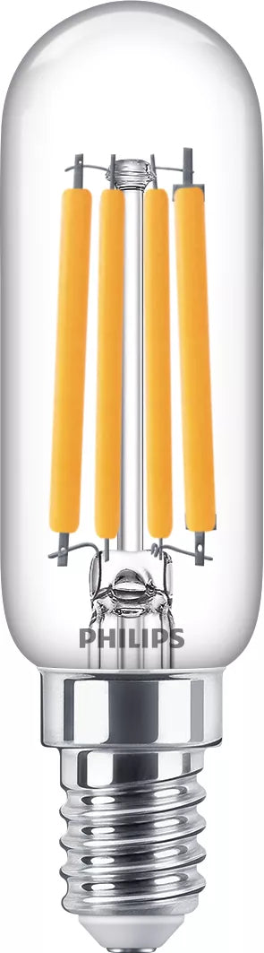 Philips by Signify Philips LED-Leuchtmittel E14 T25 – 806 lm, 6,5 W, Warmweiss 2700 K – 1 Stk. – Transparent, Glas