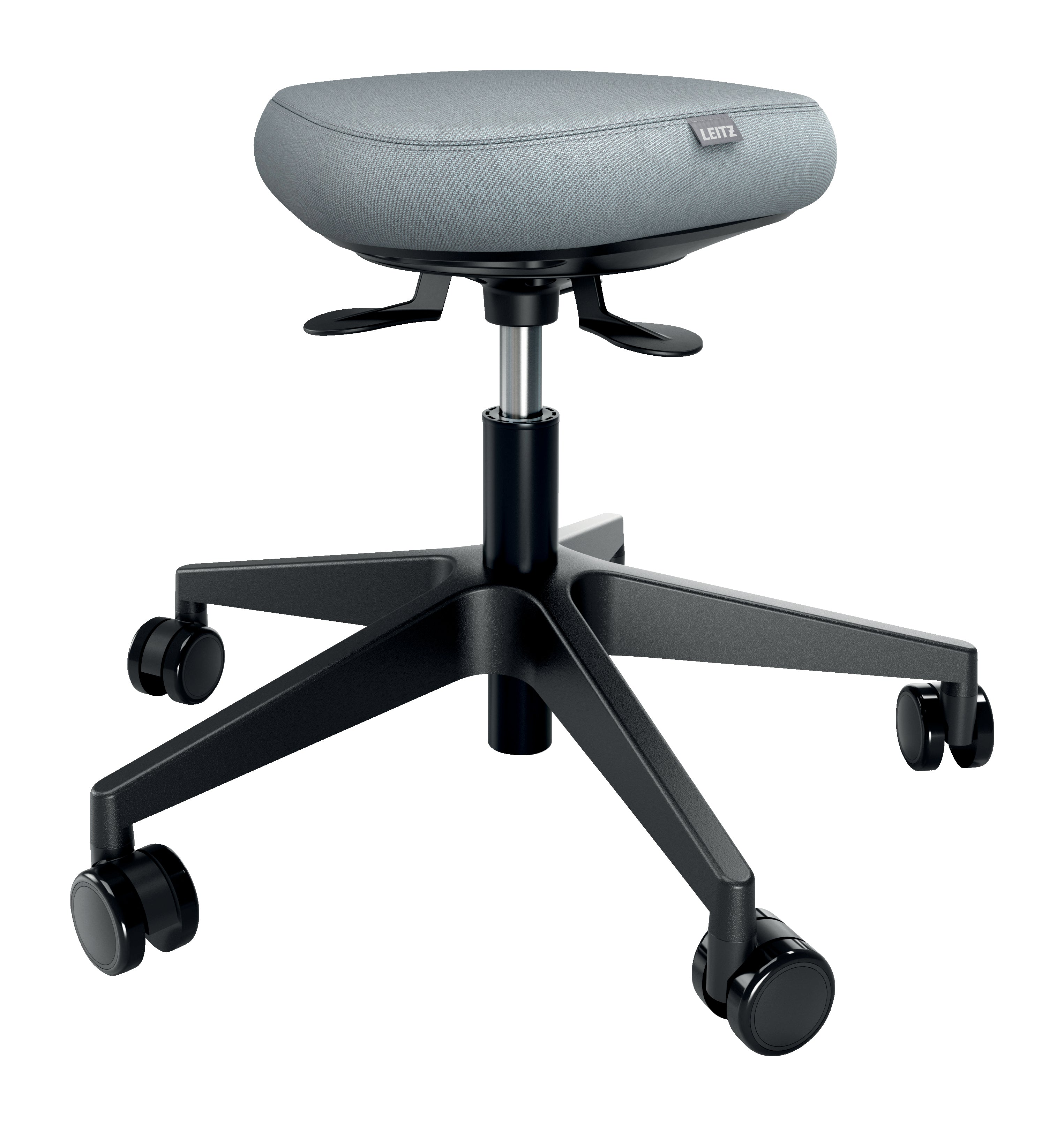 Leitz Hocker Activ – Sitzhöhe 47 cm, 110 kg, schwarz