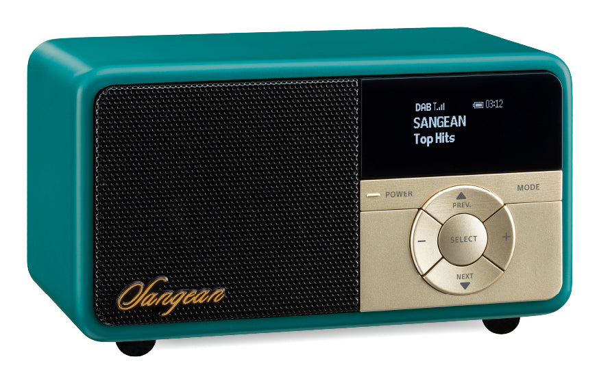 Sangean DDR-7X – DAB+/UKW-Tischradio, Bluetooth – Schwarz