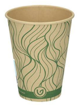 VERIVE Trinkbecher, Bambusfaser – 3,6 dl, Grün – OK compost INDUSTRIAL – 50 Stk.