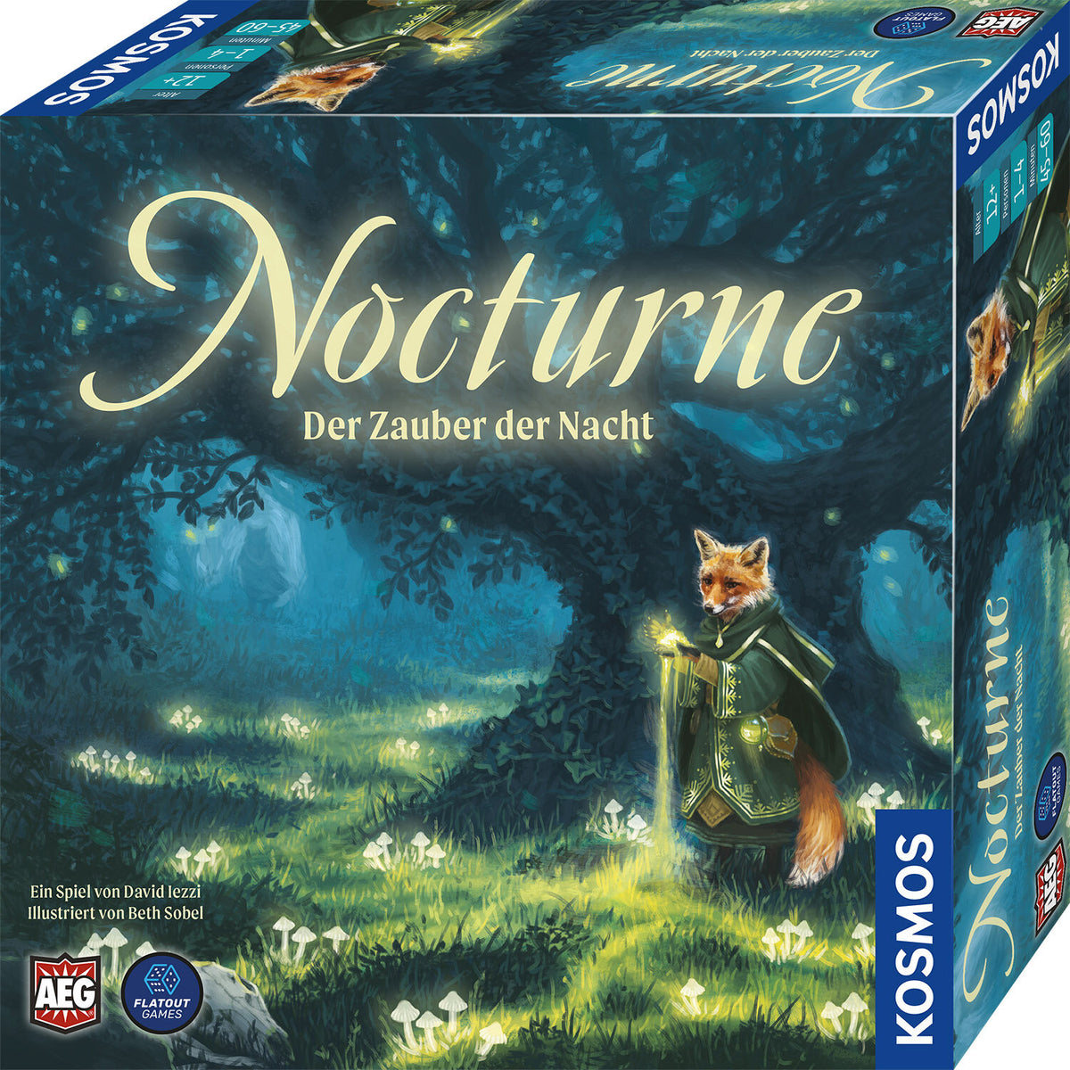 Kosmos Nocturne – Kartenspiel, 1–4 Spieler, ab 12 Jahren, 60 Min., DE