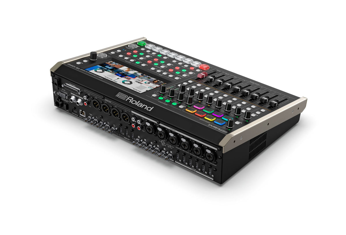 Roland VR-120HD – USB-Mischpult (42 Kanäle), USB-Audio 24 Bit/48 kHz, Schwarz