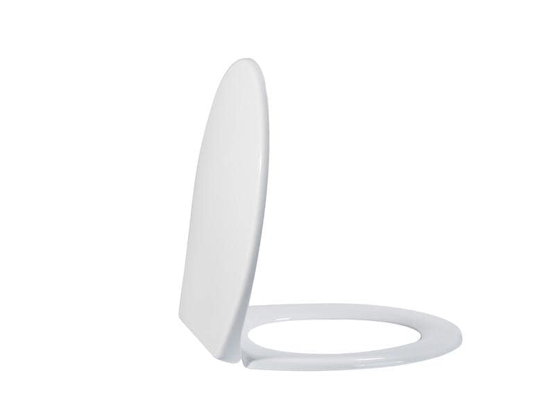 COCON F01394 – Toilettensitz – Polypropylen, weiss, mit Deckel, mit Absenkautomatik, 37,1 × 44,4 × 4,8 cm