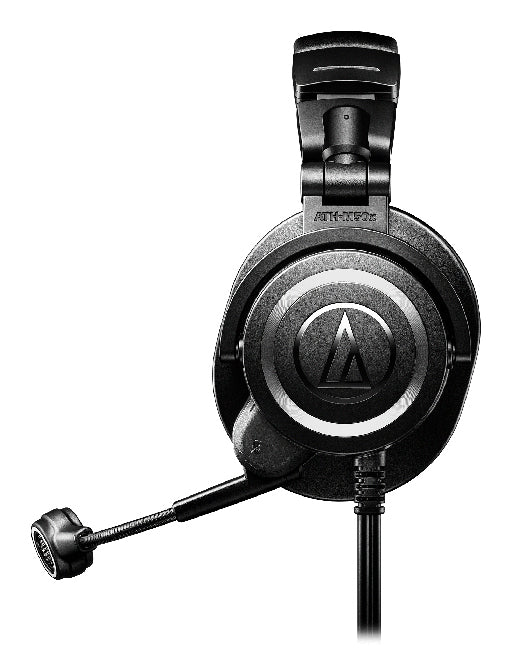 Audio-Technica ATH-M50xSTS Office-Headset – Over-Ear, Stereo, Kabelgebunden, USB-A, 3,5 mm Klinke, Schwarz